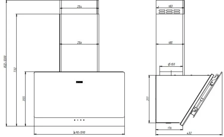 Цвета и размеры TEMPER