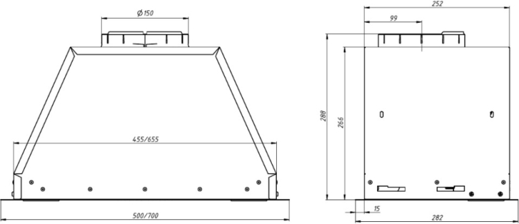 Вытяжка Franke VERA 72