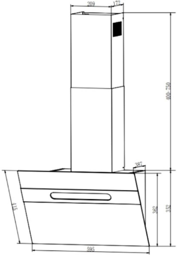 Вытяжка Franke STERLING 60
