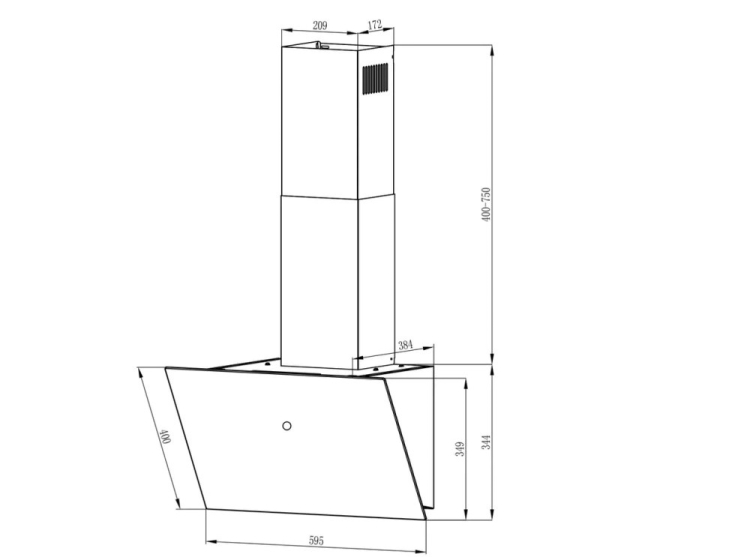 Вытяжка Franke REFLECT 60