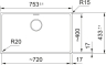 Мойка Franke Maris MRG 110-72 Fragranite