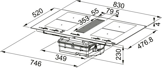 Варочная панель Franke FMY 8391R